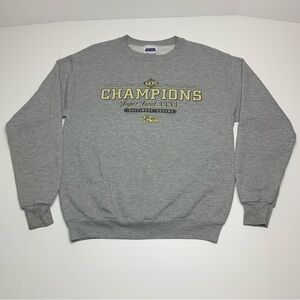Vintage Baltimore Ravens Sweatshirt Y2k Superbowl XXXV CSA Crewneck Size Medium